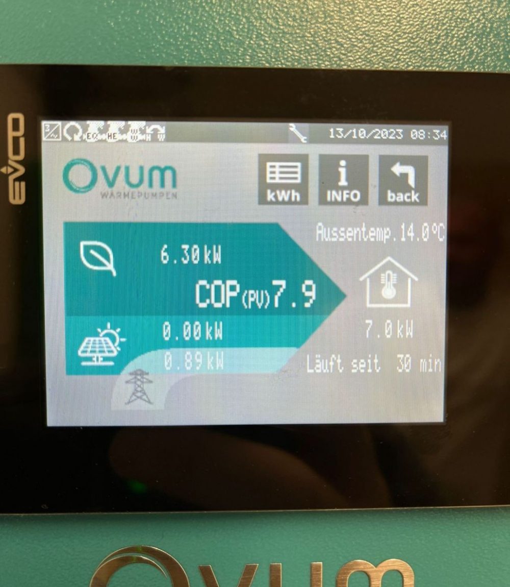 Heizungsmodernisierung durch eine moderne Ovum Wärmepumpe in der Region Sinzing 6